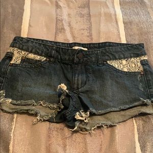 Jean shorts